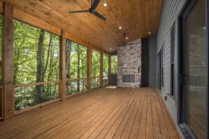 Corbin Cottage Back Porch